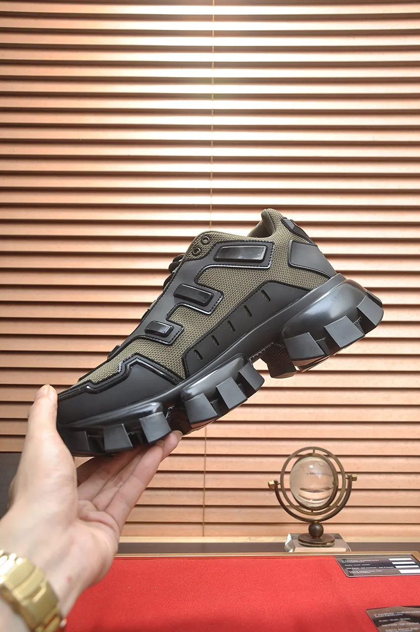 Men's shoes 💰620💶[PRADA] Top original items, new seasonal styles, high quality original items, top original breathable fabric + imported glue, imported stretch fabric inside with original cowhide foot pads, original air cushion outsole! Quality guaranteed! Code 38-45 (45 customized)